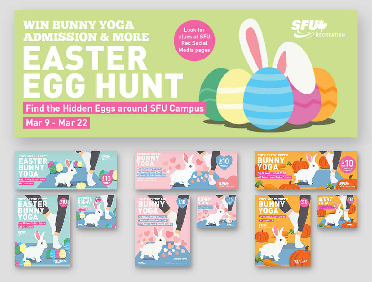 bunny-yoga promotion material